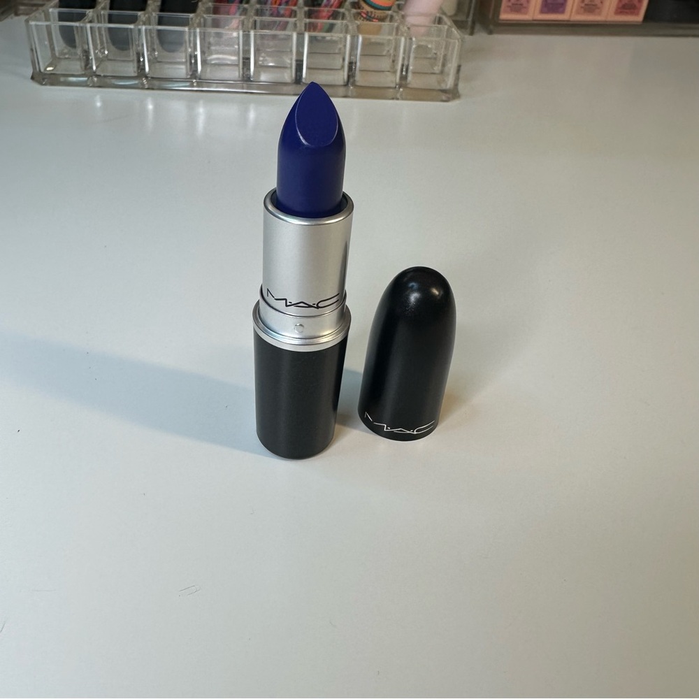 New MAC Cosmetics Blue Lipstick in Matte Royal